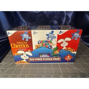 White Mountain General Mills 6 Cereal Mini-Box 100 pc 9" x 7"  puzzles